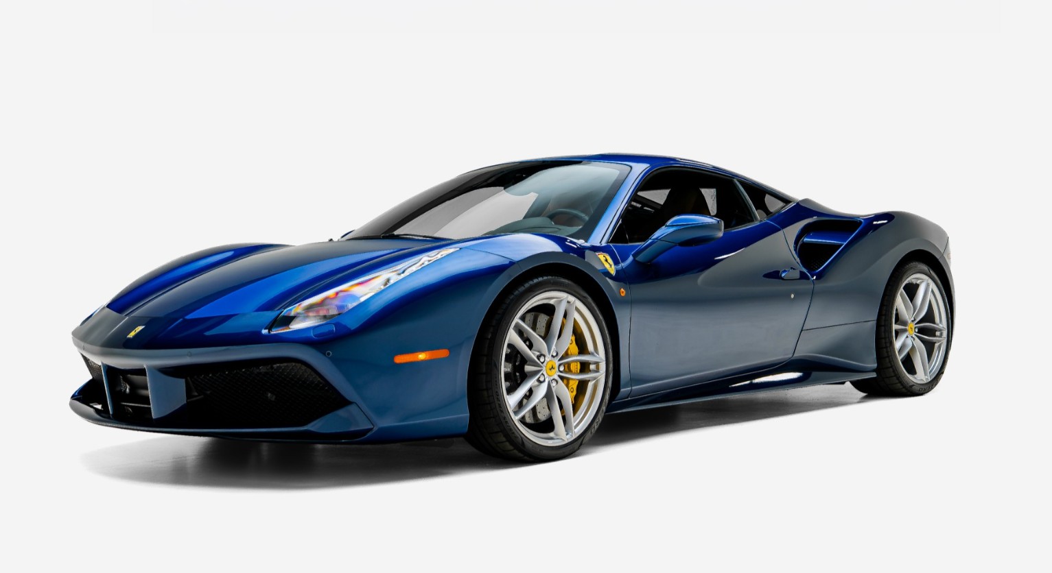 2017 Ferrari 488 GTB, front left three-quarter view