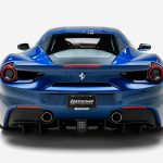 2017 Ferrari 488 GTB, rear view