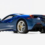 2017 Ferrari 488 GTB, low rear three-quarter view