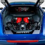 2017 Ferrari 488 GTB, engine bay