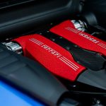 2017 Ferrari 488 GTB, V8 engine detail